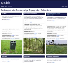 Schermpring landingspagina van de nieuwe BGT API