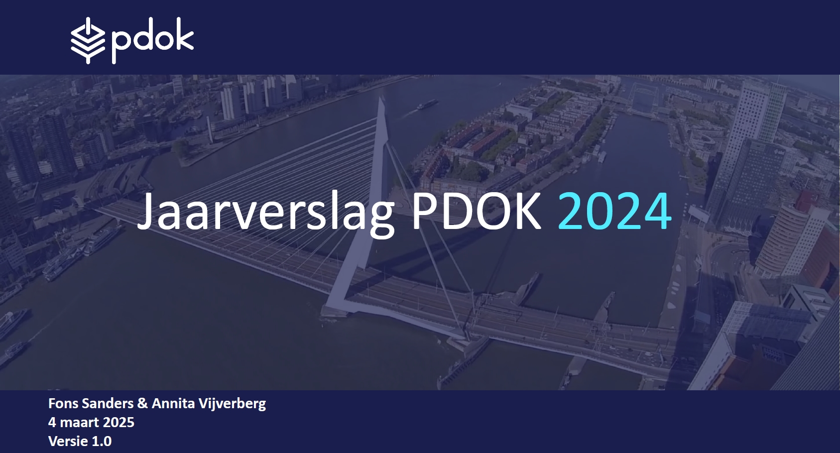 Schermafbeelding van de homepage van PDOK