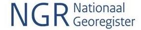 Logo van het Nationaal GeoRegister (NGR)