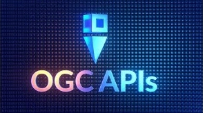 Logo van de OGC API leermodule