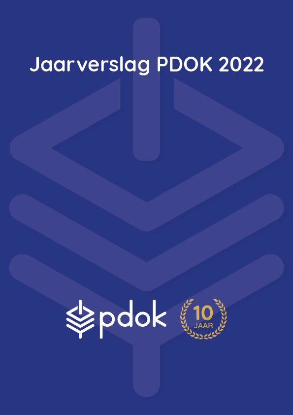 Schermafbeelding van de homepage van PDOK